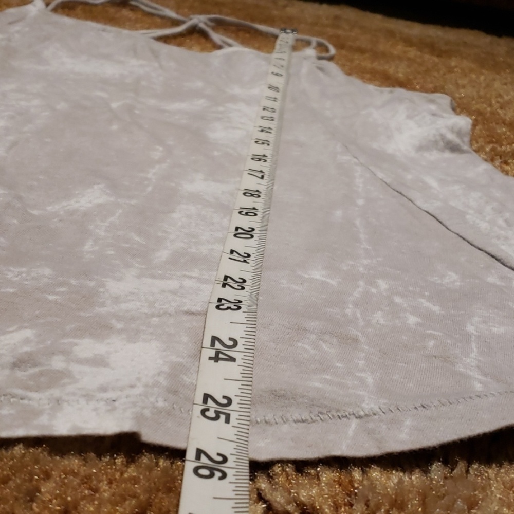 Gray and White Tye-Dye Marble Tank - Picture 8 of 8